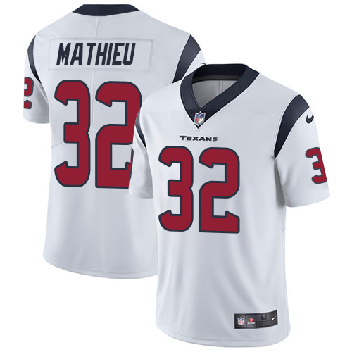 Nike Texans #32 Tyrann Mathieu White Men's Stitched NFL Vapor Untouchable Limited Jersey